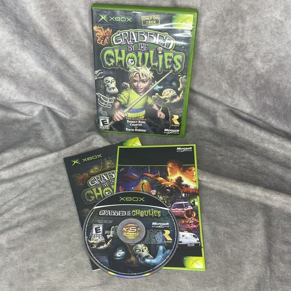 Grabbed by the Ghoulies (Microsoft Xbox, 2003) CIBNot For Individual Sale Rare